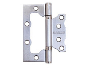 Петля накладная без врезки АЛЛЮР 100х75 2BB SNP БЛИСТЕР 2,5мм мат.никель 2 шт, УЗК 6812