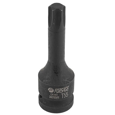 Головка-бита TORX ударная T55, 1/2" Forsage F-24607855MPB