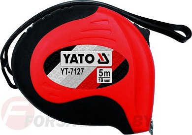 Рулетка с магн. 5мх19 мм бытовая Yato YT-7127