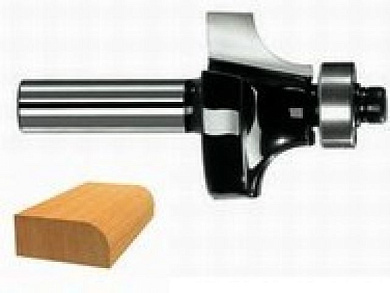 Фреза для закруглений с 2 лезвиями НМ 6/13,5 мм Bosch 2608628340