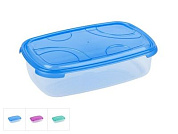 Контейнер пласт. прямоуг. 2 л, с крышкой, Frigo Plus, цвета в ассортименте DRINA 10318