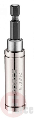 Битодержатель магнитный (1/4''-1/4'') L=80 мм Force 81280Q1/4''