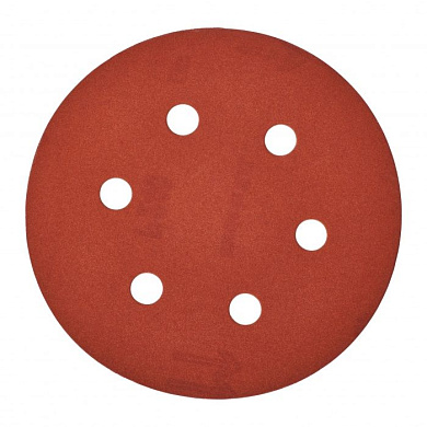 Шлифовальный круг 125 мм, P40, 8 отв., 5 шт Milwaukee 4932367740