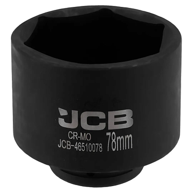 Головка ударная глубокая 3/4'' 78 мм 6-гр JCB JCB-46510078