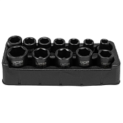 Набор ударных головок 10-24 мм 12 пр 1/2'' 6-гр JCB JCB-4129-5MPB
