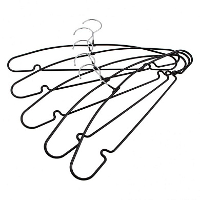 Вешалка для легкой одежды с прорезиненным противоскользящим покрытием 40 см, 5 шт, Home Palisad 929275