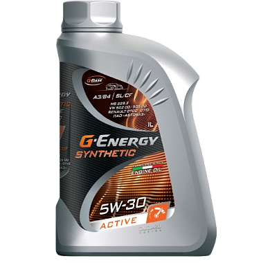 Масло SyntheticActive 5W-30 1л G-Energy 253142404