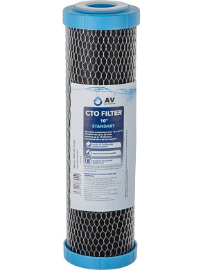 Картридж угольный брикет 10" "Standart" AV Engineering AVE120C1010A1