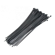 Хомут пластмас BLACK 4х400, 100 шт, KING BLACK 4х400