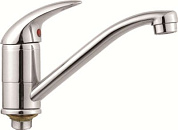 Смеситель для кухни, цинк, хром Ledeme L4538B-2