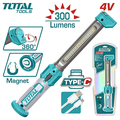 Фонарь аккумуляторный TOTAL TWLI043006