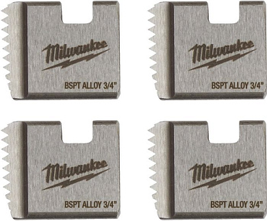 Плашка для резьбонарезного инструмента Milwaukee FPTD 3/4" BSPT Alloy 4932480228