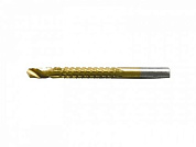 Сверло-фреза,универсальное, нитридтитановое покрытие, цилиндрический хвостовик Matrix
