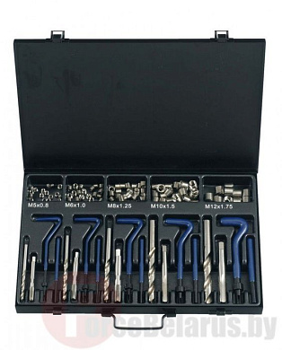 Набор для восстановления резьбы М5-М12 130 пр. Force 9130U1