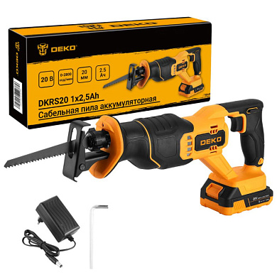 Сабельная пила аккумуляторная DKRS20 085-1127 DEKO 085-1127