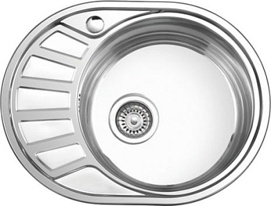 Кухонная мойка из нержавеющей стали, декорированная Ledeme L65745-6R