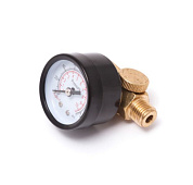 Регулятор мини с индикатором давления резьба 1/4", 0-10bar Partner PA-SP002