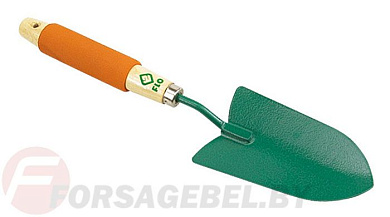 Совок посадочный мини широкий с деревянной ручкой 350мм Flo 99047