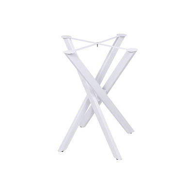 Подстолье WARG h716 под круглую столешницу, белый муар AKS 123762