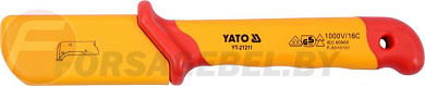 Нож для кабеля с пяткой 155 мм 1000V Yato YT-21211