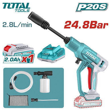 Мойка высокого давления аккумуляторная TOTAL TPWLI20362
