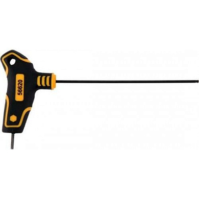 Ключ c T-образной ручкой с шариком HEX 2.0 мм 100х10х59 мм Vorel 56620