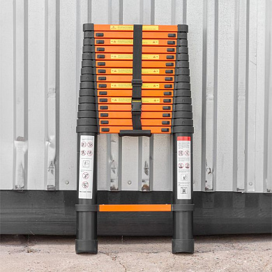 Лестница телескопическая алюм. бытовая 4.7м, 12 ступ. ISMA ISMA-UP470