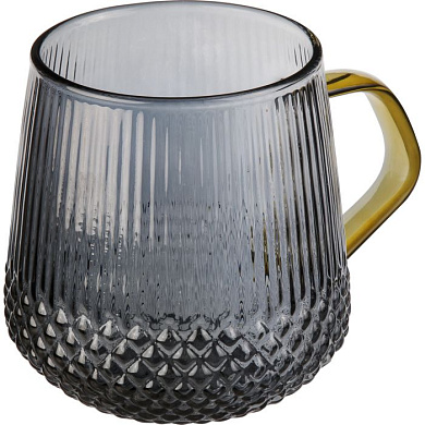 Кружка стеклянная, 400 мл, серия SONATA GOLDEN PERFECTO LINEA 30-004002