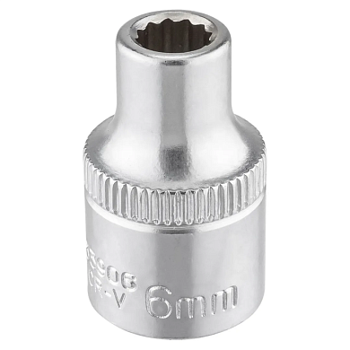 Головка 6 мм 12-гр 3/8'' RockForce RF-53906