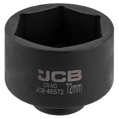 Головка ударная 3/4'' 72 мм 6-гр JCB JCB-46572