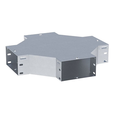 Ответвитель крестообразный 50х50 мм INOX EKF x505008-INOX