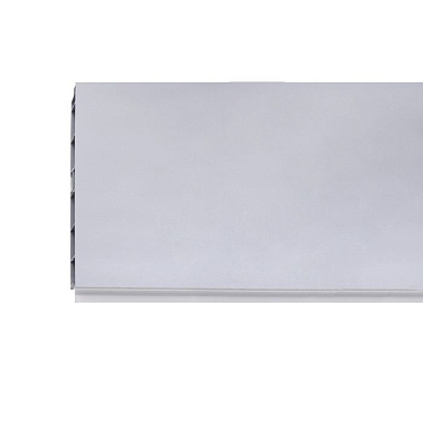 Цоколь мебельный ПВХ h=100, металлик L=4000мм, РБ BY 56514