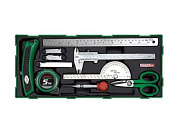 Набор измерительного инструмента 11 пр. в ложементе Toptul GTB1107