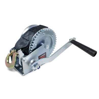 Лебедка ручная барабанная с нейлоновым ремнем 0.45 т. RockForce RF-TRT1101S
