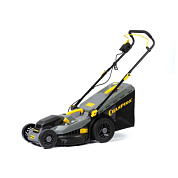 Газонокосилка электрическая, 1,8 кВт, пласт.+ткань травосб. 52л, ширина 430мм, 30-75мм CHAMPION EM4318