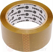 Лента-скотч самоклеящаяся полипропиленовая коричневая 48ммх66м Vorel 75302