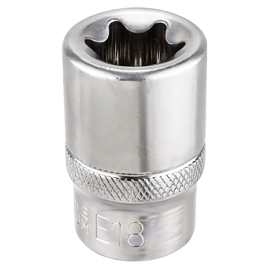 Головка Е-профиль E18 1/2'' RockForce RF LIGHT-54618