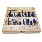 Набор фрез 15*8 X, в чемодане Диолд 15*8 X (90101021)