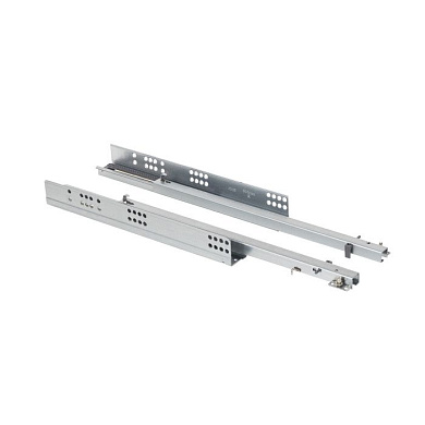 Направляющая скрытого монтажа L-300 с доводчиком ДСП до19mm насадной монтаж 3/4 с фиксаторами AKS 118583