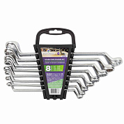 Набор накидных ключей 8 пр., 6х7-21х22 мм Помощник 5088MP