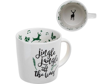 Кружка керамическая, 350 мл., SNOWFLAKE MAGIC-1, PERFECTO LINEA 30-202511