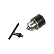 Патрон сверлильный 10-1/2'' с ключиком Geko G00531