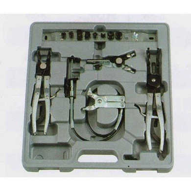 Набор зажимов для хомутов 12 пр. Force 912G7