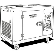 Генератор дизельный DDAE 10000DSE-3 Daewoo Power DDAE 10000DSE-3(2024)