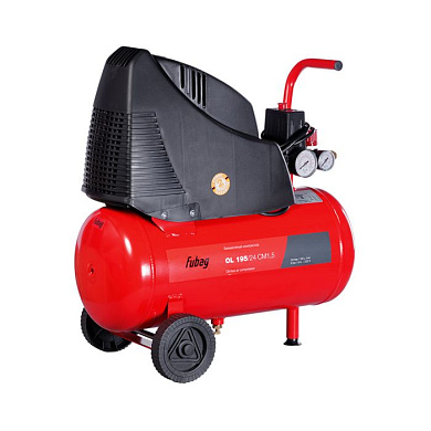 Компрессор 24 л OL 195/24 CM1.5, 180 л/мин, 8бар, 1.1кВт Fubag 646034