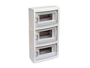 Бокс пласт. 36 модулей наружный с крышкой IP 40, (448х314х108 мм) Bylectrica КНО-36Д