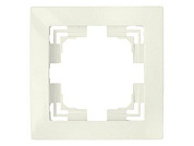Рамка 1-местная бежевая, Уют, Bylectrica ЮЛИГ.735212.275-40бе