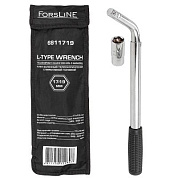 Ключ баллонный телескопический с переставной головкой, 17-19 мм ForsLine FL-6811719