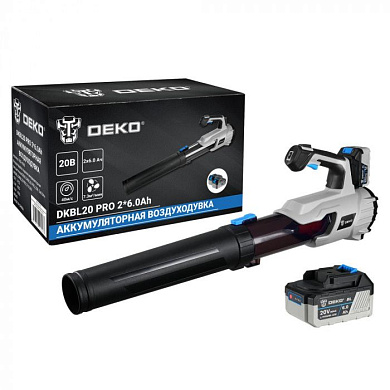 Воздуходувка аккумуляторная DKBL20 PRO DEKO 063-4362