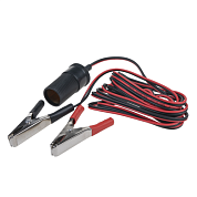 Удлинитель прикуривателя 3м с большими крокодилами SKYWAY S00702004